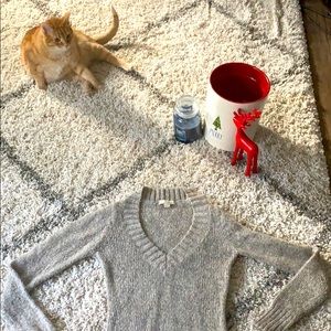 Twenty One: Grayish Tan V-Neck